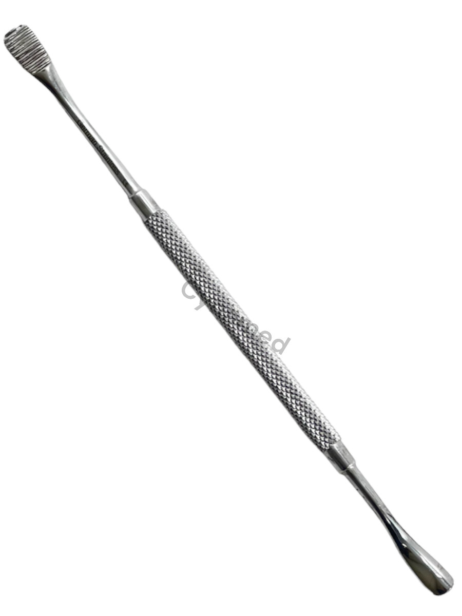 5 Count – Howard Bone File NO. 12, Knurled, Double-Ended, Bone Filing Instrument