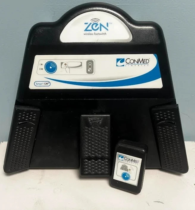 ConMed D4000 Console with Wireless Footswitch & D9924 Turbo Shaver