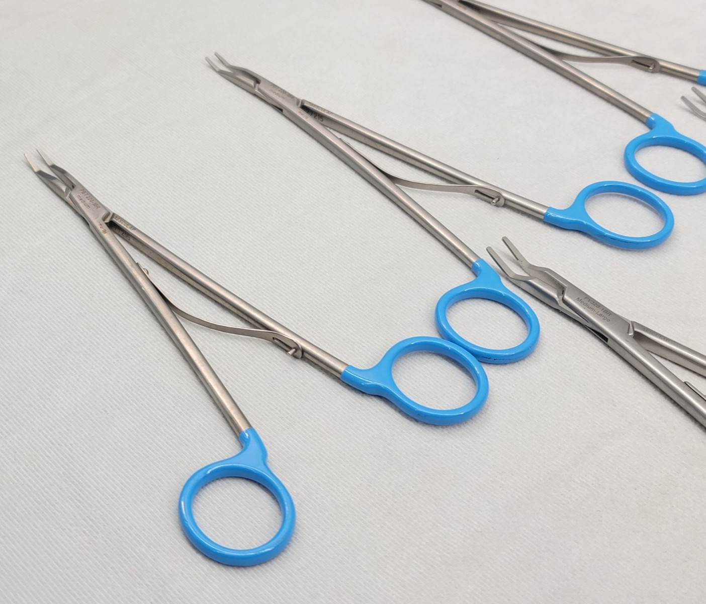 (5x) Aesculap Ligation Clip Appliers 11″ & 8″ PBT 220-1BR, PV328-1BR