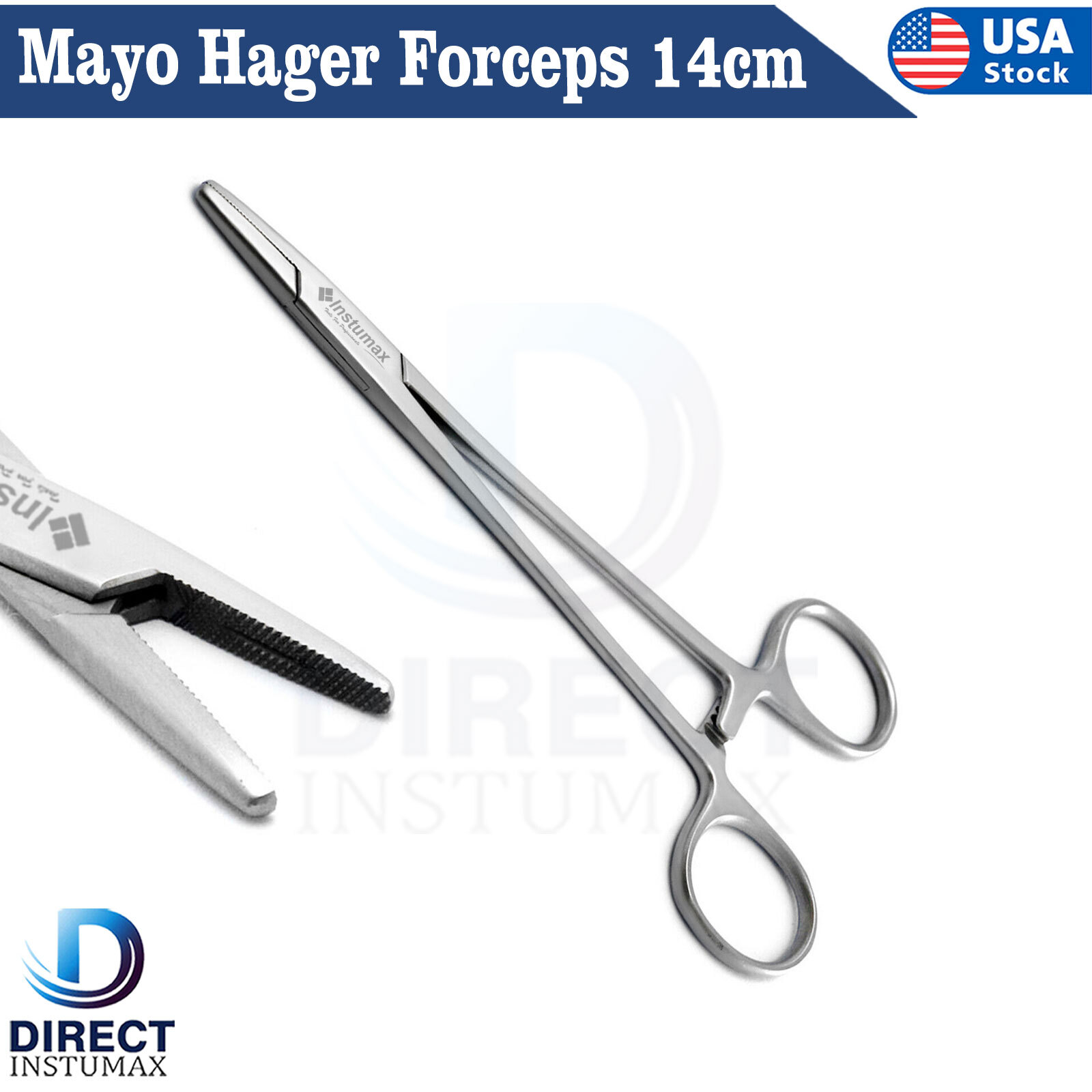 Mayo-Hegar Needle Holder Medical Suture Needles Surgeon Surgical Instruments