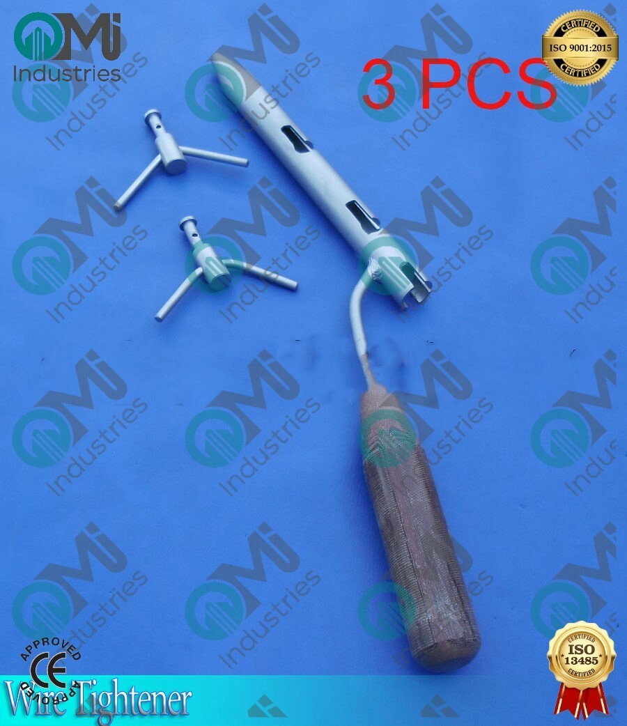 3 Wire Tightener Surgical Orthopedic Instruments new