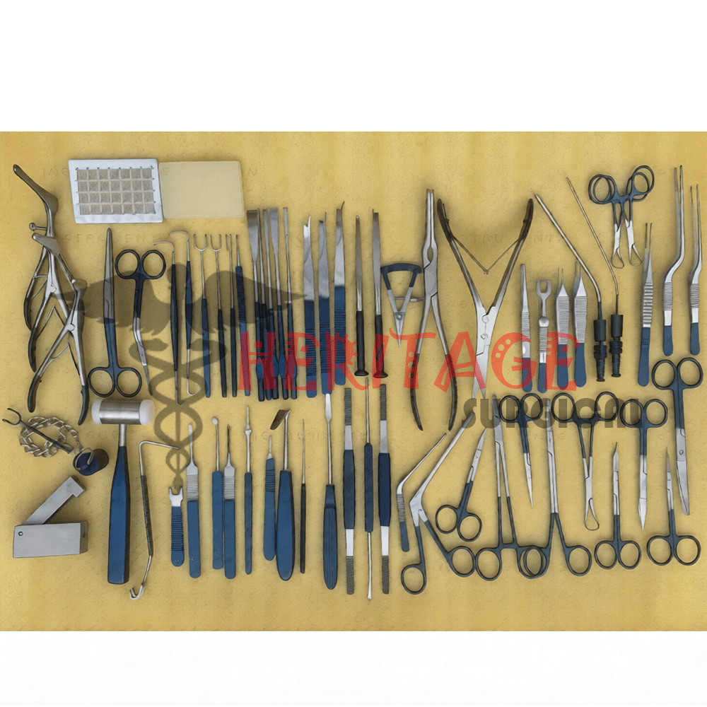 New Rhinoplasty Instruments Set Titanium Coated Nose Surgery Quality Instruments