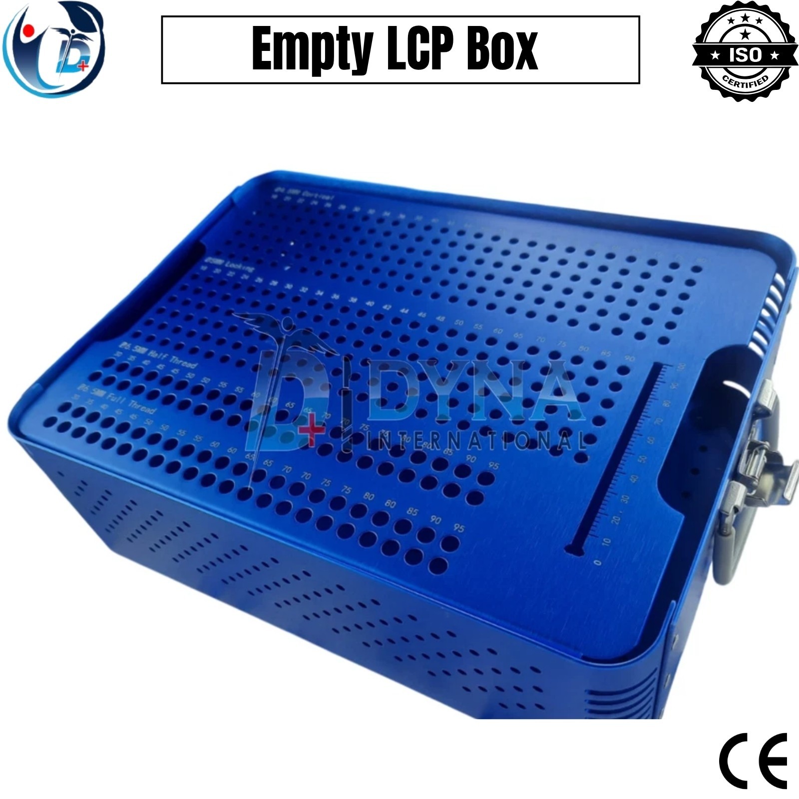 Orthopedic combo of Empty LCP Box For 4.5,5 & 6.5mm screws Premium Quality