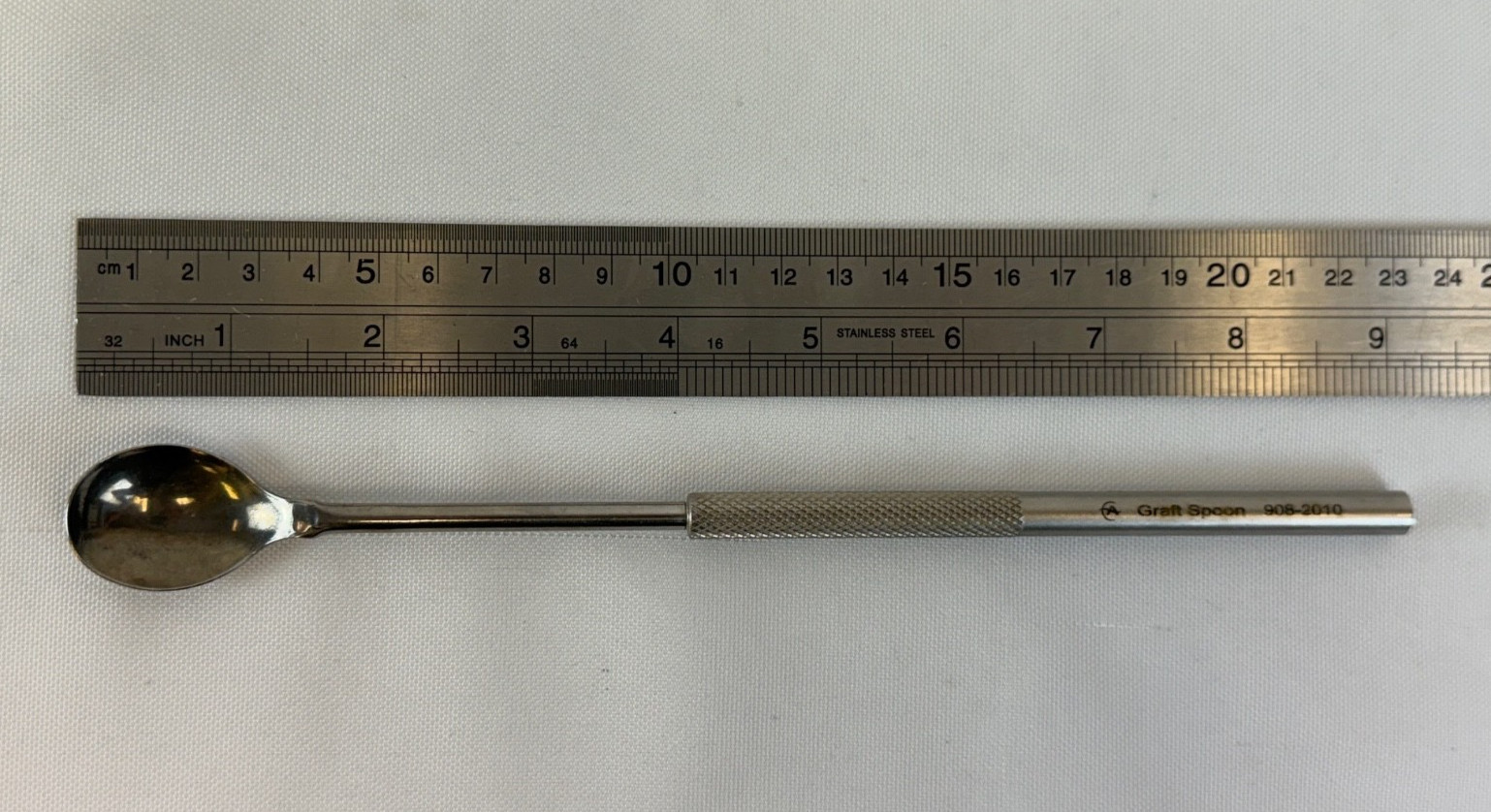 Surgical Graft Spoon 908-2010 9.25″ x 15mm x 20mm Neurology Orthopedics