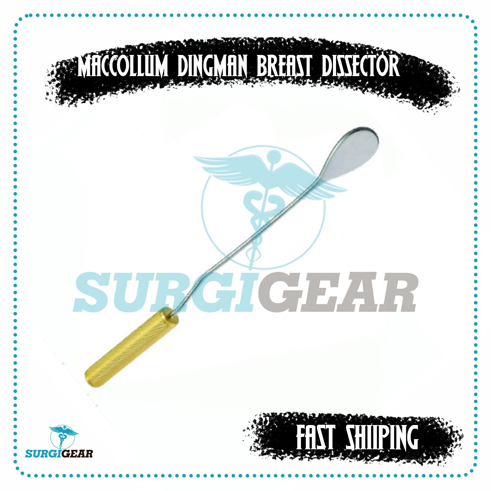 MACCOLLUM DINGMAN BREAST DISSECTOR SURGICAL INSTRUMENTS
