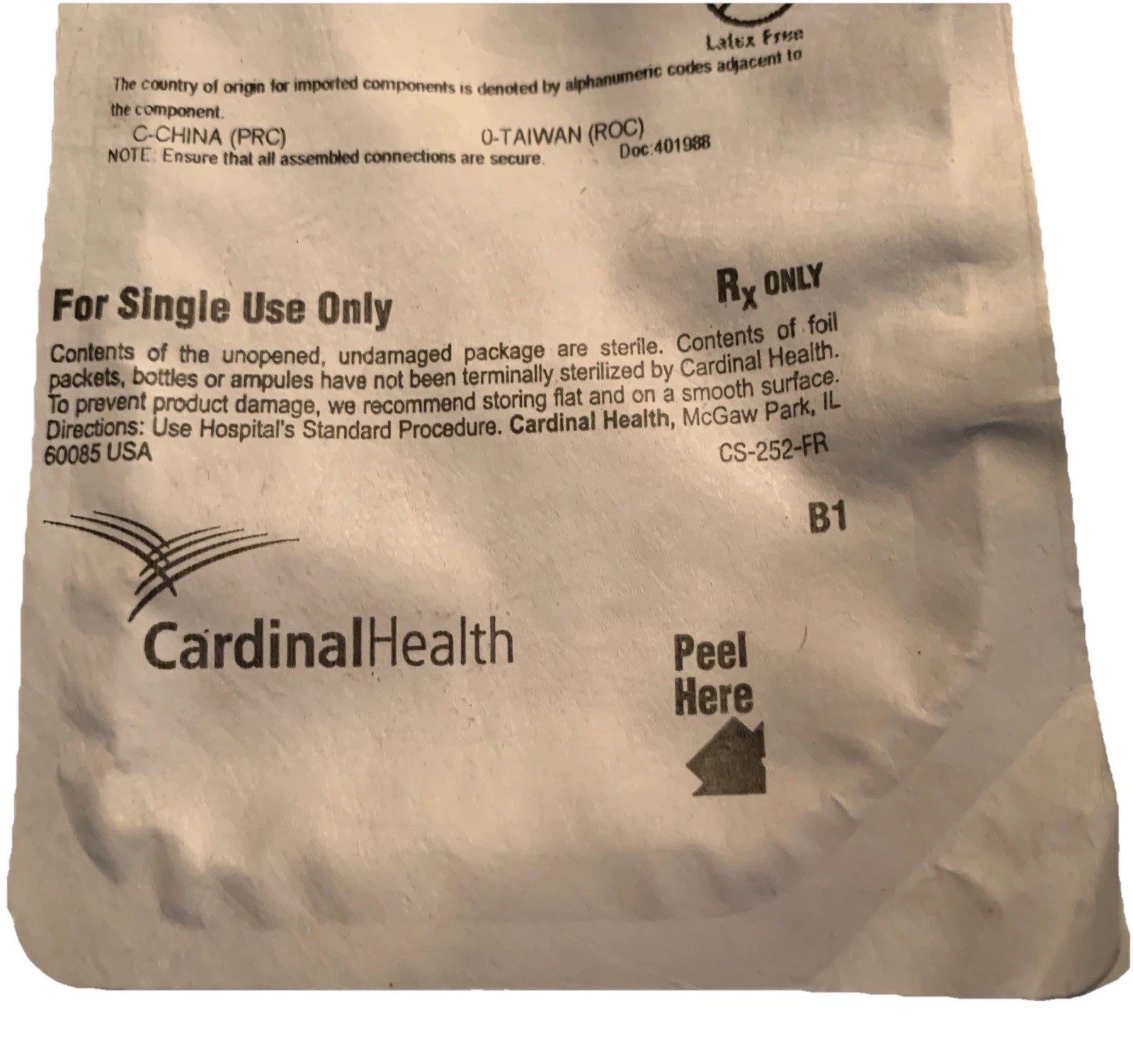Cardinal Health Suture Removal Kit