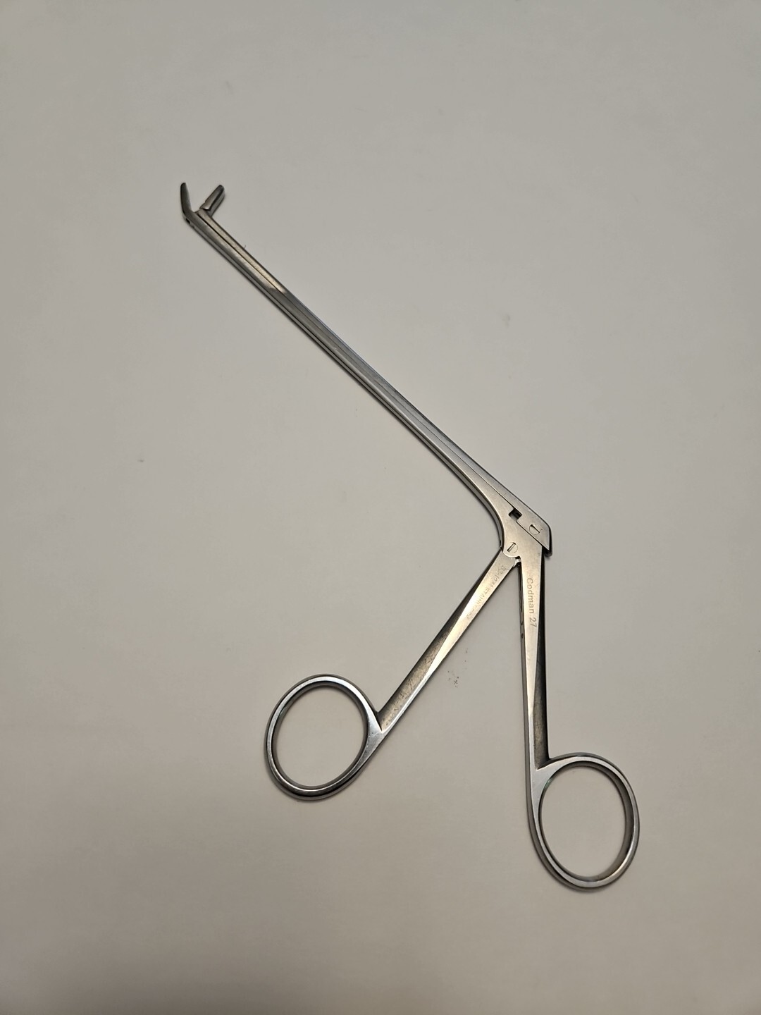 Codman 53-1241 Spurling Rongeur, up Curve, 4mm x 10mm, 7″