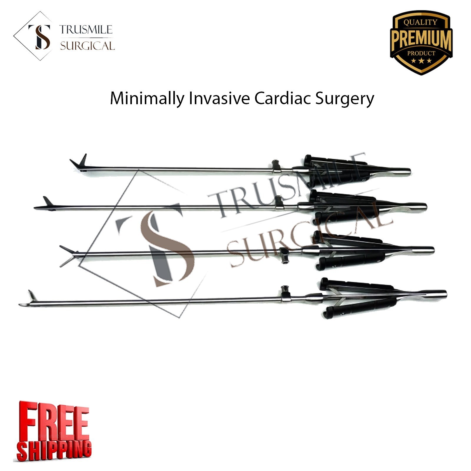 Valve Cardiac Surgery Premium Quality 4pcs Surgical Instruments Set Top Quality