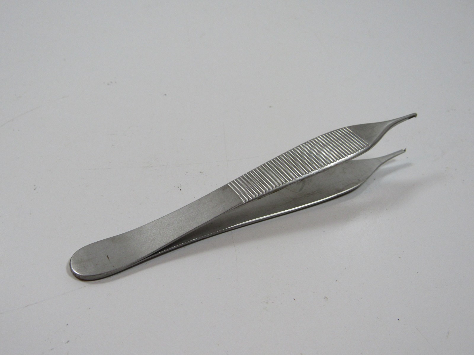 Tissue Forceps McKesson Argent Adson 4-3/4 Inch Length 43-1-775 #ML-25