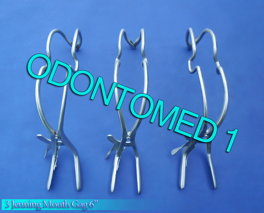 3 Jenning Mouth Gag 6″ Surgical Dental Veterinary Instruments