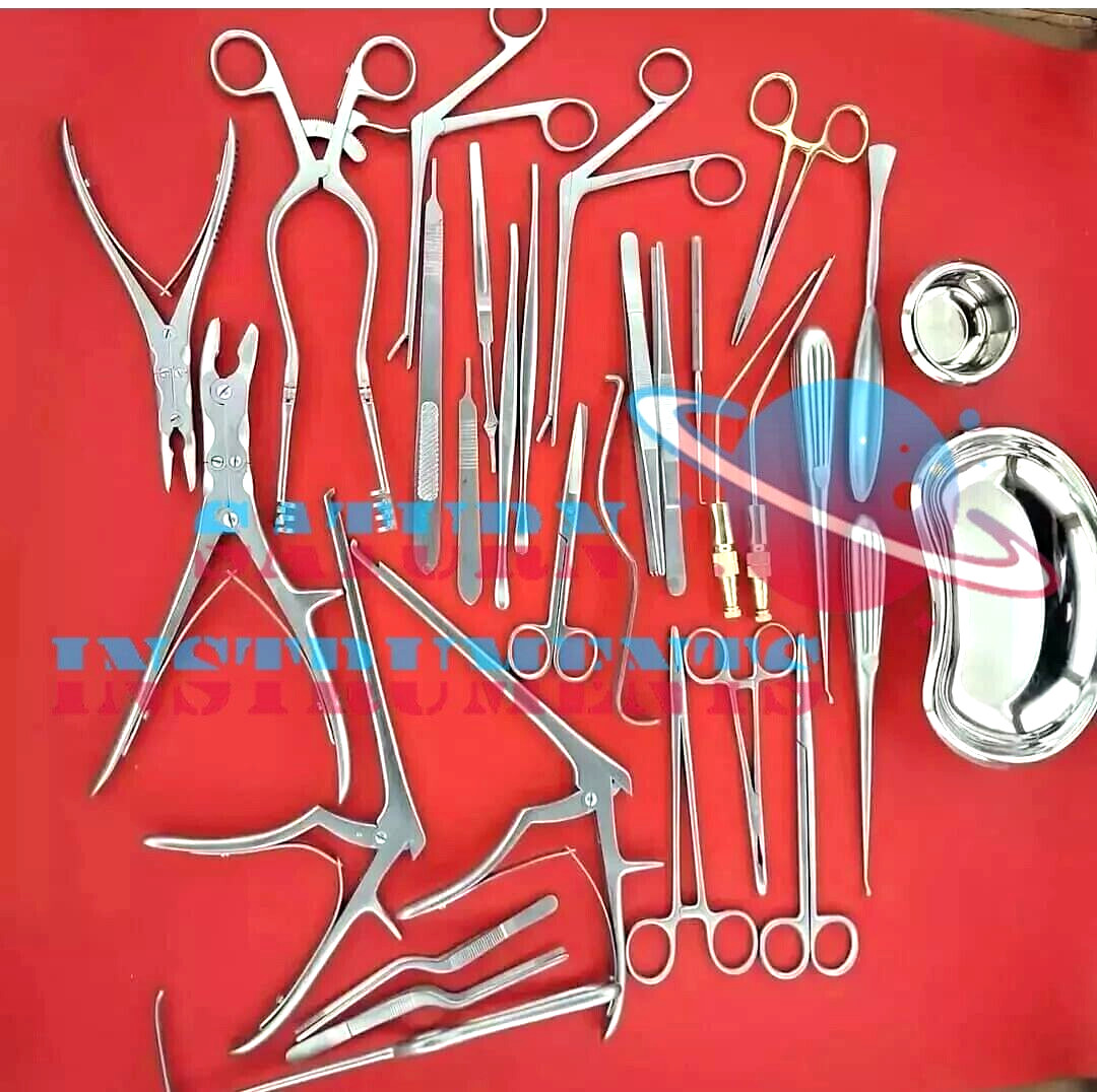 Neuro Spinal Surgery Surgical Orthopedic Instruments 20 Pcs Set Best Quality Set