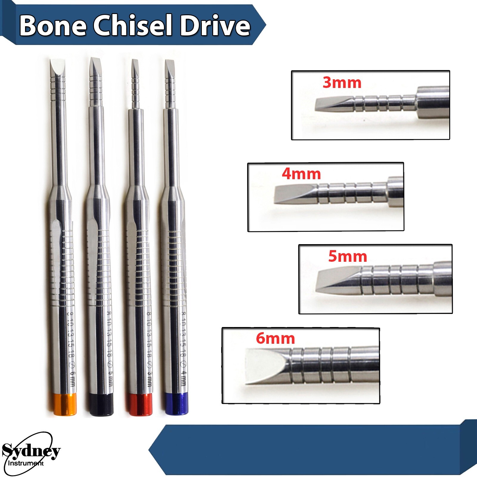 Dental Bone Spreader Osteotomes Oral Surgery Implant Surgical Instruments