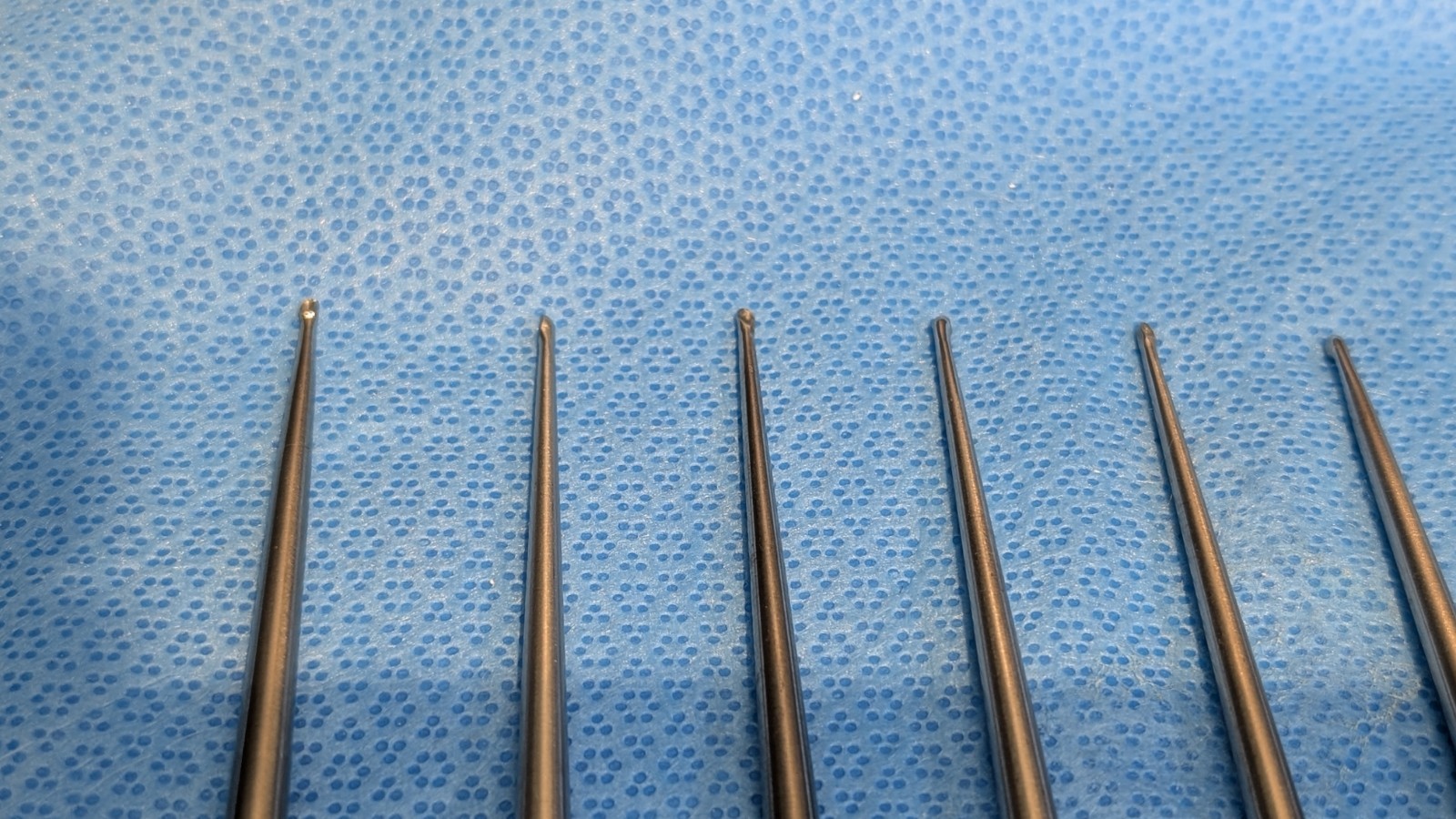 114x LOT: V Mueller Chroma-Line Neuro Spine Curettes U-0176 0151 0163 0175 0154