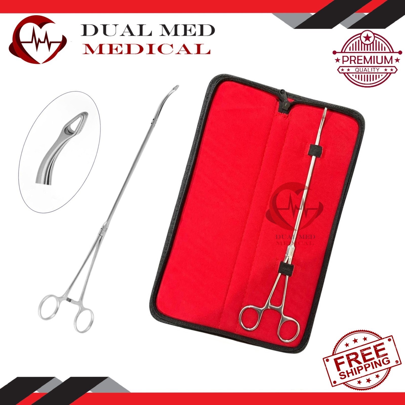 VATS Snake Head Tissue Forceps – Thoracoscopic Thoracic Surgical Instrument