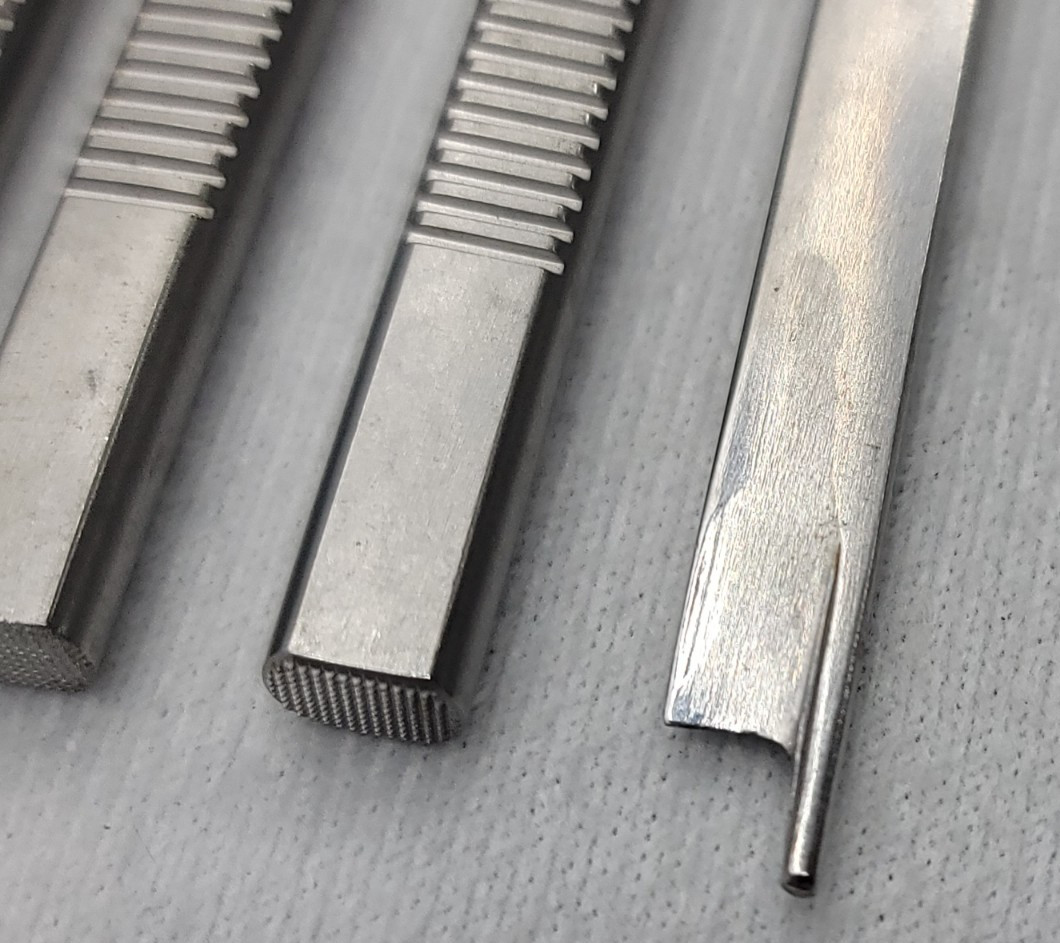 5x Micrins Anderson Osteotome 8″ with Single Guard