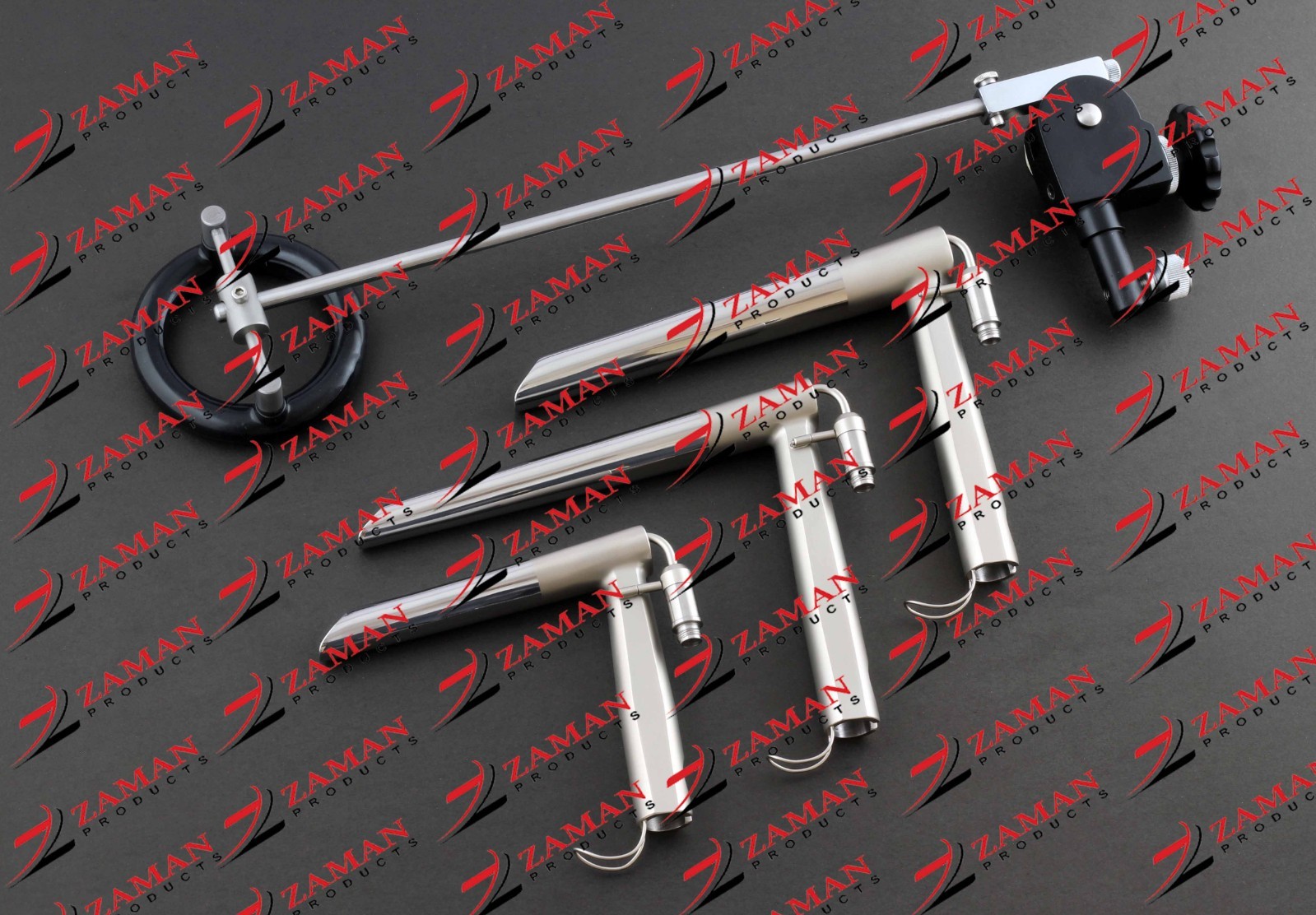 Fiber Optic Operating Laryngoscope Rigid direct 9 PCs set By Zaman Products