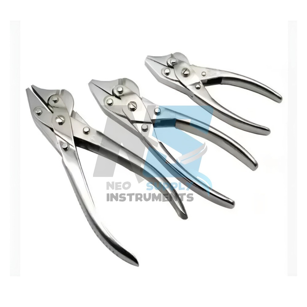 Parallel Locking Pliers Set of 3 pcs premium quality orthopedic instruments