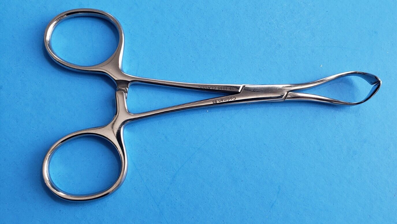 CODMAN 39-4035 Surgical Orthopedic EDNA Towel Clamp 5.5″