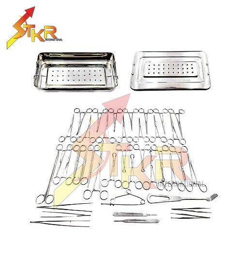 40 PCs Appendectomy & Hernia Surgical Instruments Set With Instruments Box