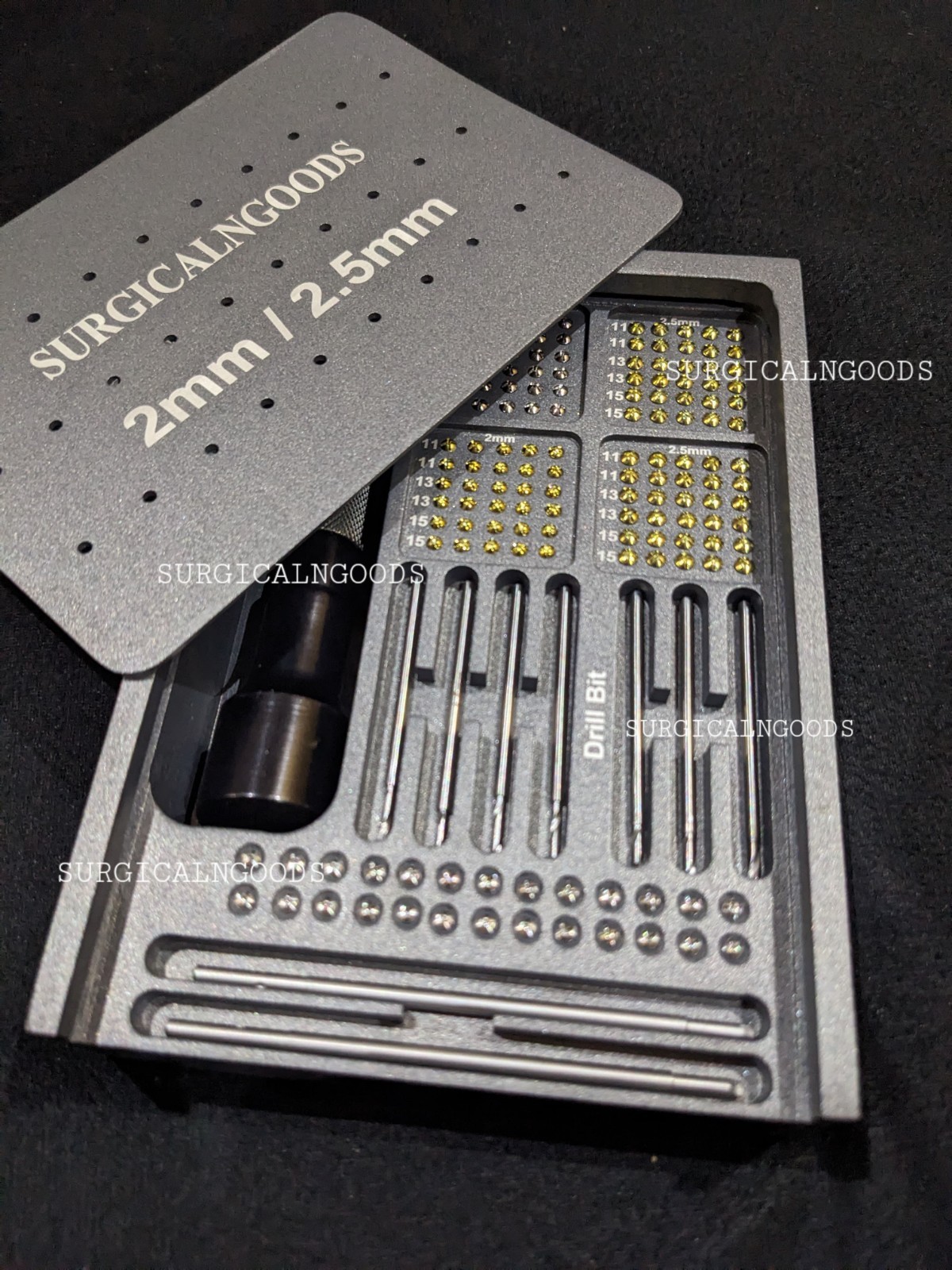 Mini Screws & Driver Maxillofacial 2.0/2.5mm Micro Titanium System