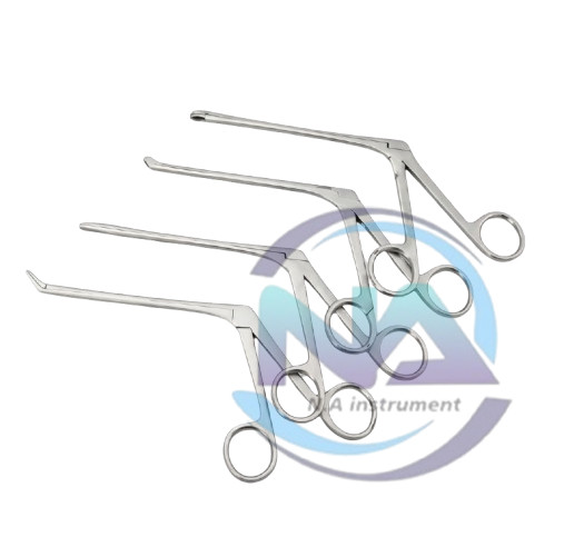 Weil Blakesley & Thru Cut Nasal Forceps Straight And 45 Degree 4 PCs Set