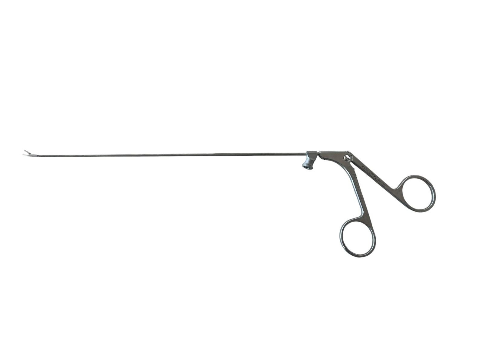 Storz 8683 A Micro Alligator Forceps With Serrated Jaws Curved Up Good Condition