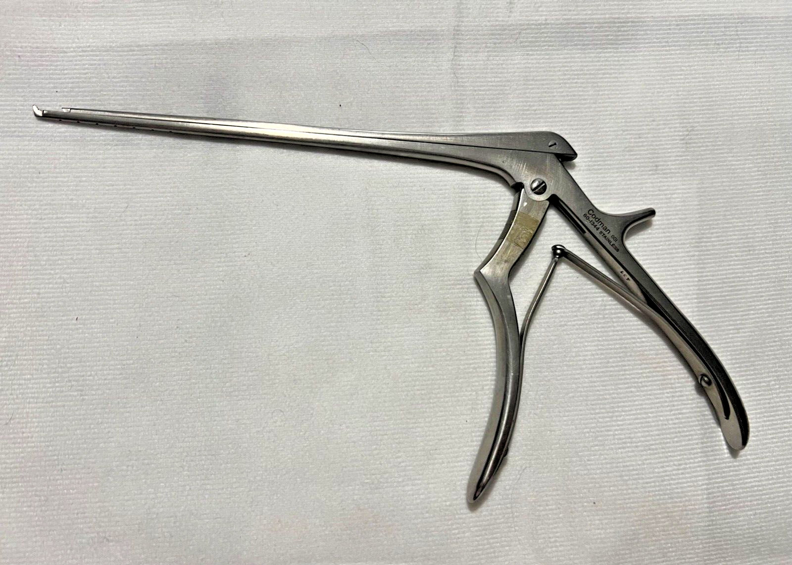 Codman 80-1344 Hardy Sella Kerrison Punch 1mm X 40° Upbite 7″ Length Neuro Spine