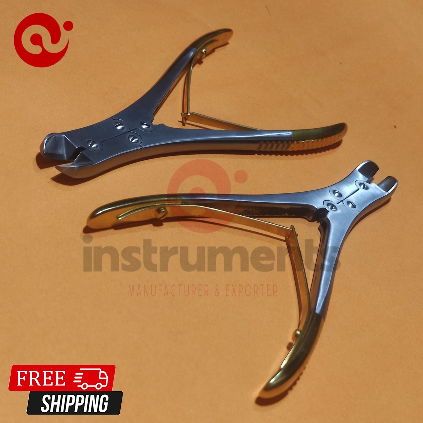 TC Pin & Wire Cutter 7”or9” Kirschner Plier Orthopedic Instruments gold Handle