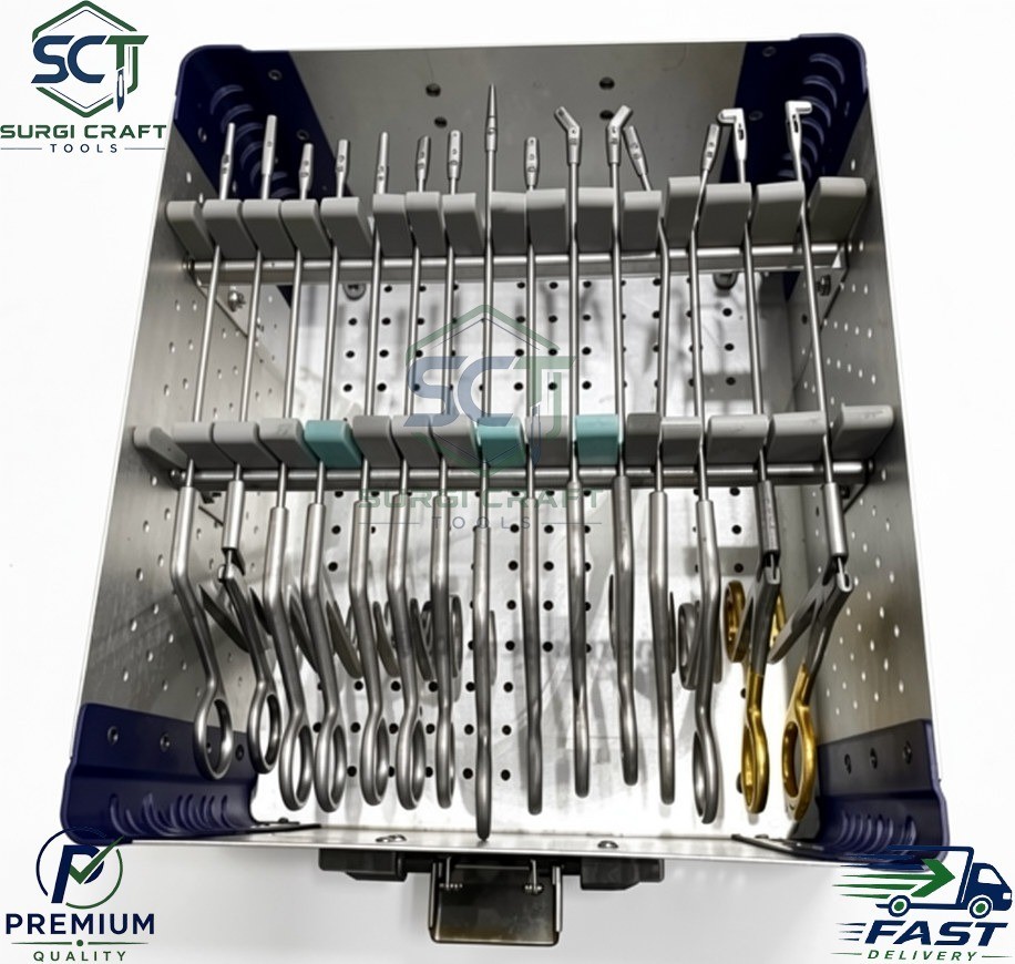 Arthroscopy Forceps Set knee surgery set 15 pcs with sterilization Box
