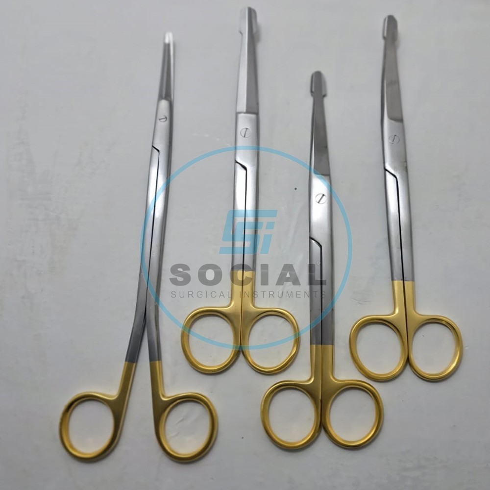 Plastic surgery facelift scissors set of 4pcs Plastic Surgery Instruments