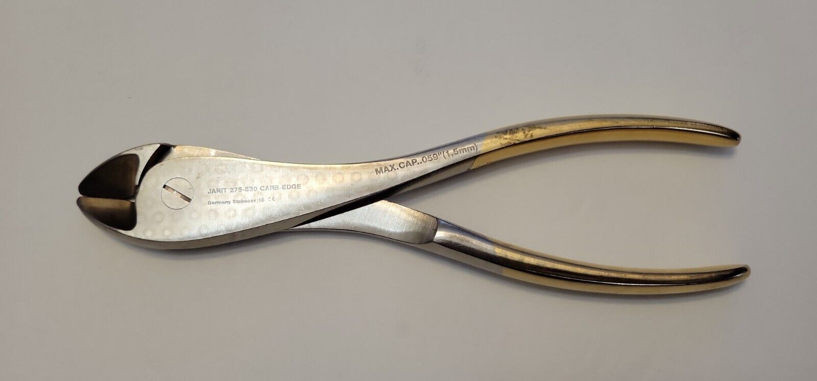 Jarit 275-530 Wire Cutter, Side Cutting, Carbide Edge, 7-1/4″