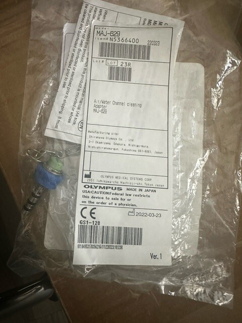 Olympus MAJ-629 Air/Water Channel Cleaning Adapter