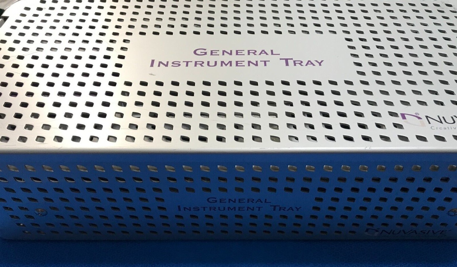 Nuvasive GENERAL Instruments Tray set 3 tear tray complete set spine, ortho