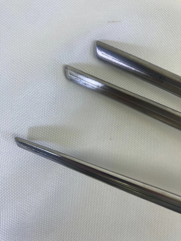 Set of 3 V. Mueller NL4071-112 113 114 40° Cervical Kerrison Rongeur 2-4mm 11.5