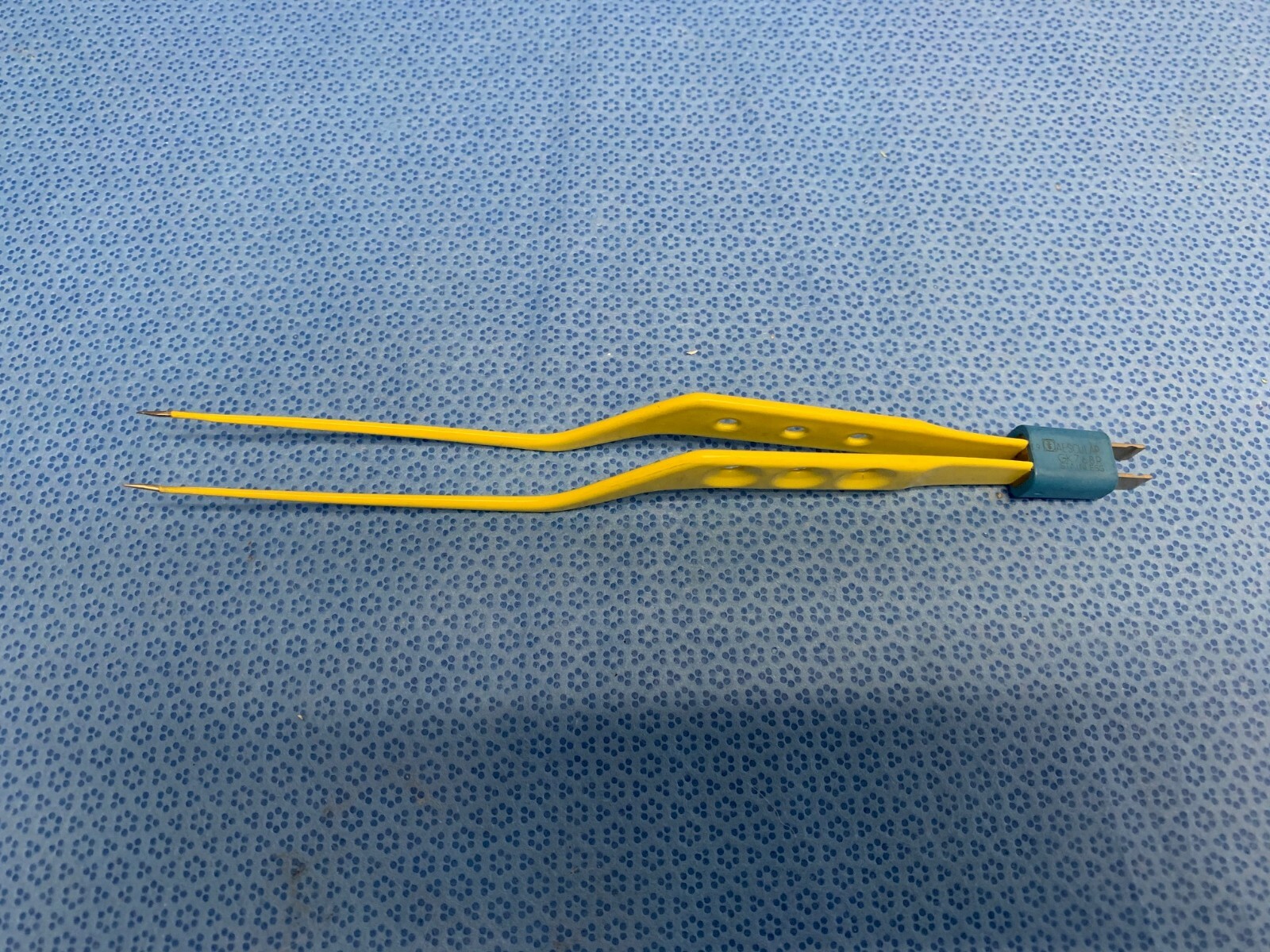 Aesculap GK768R Bayo Yasargril Bipolar Forceps 7-1/2in (19cm) Orthopedic