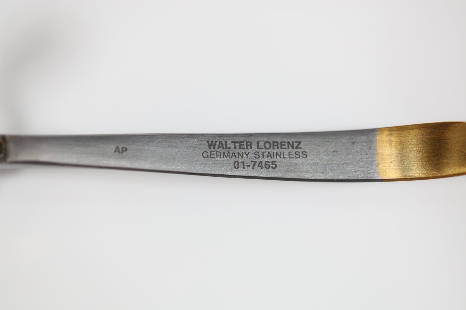 W. Lorenz 01-7465 Plate Bending Plier, Straight, Smooth Jaw, TC, 5in