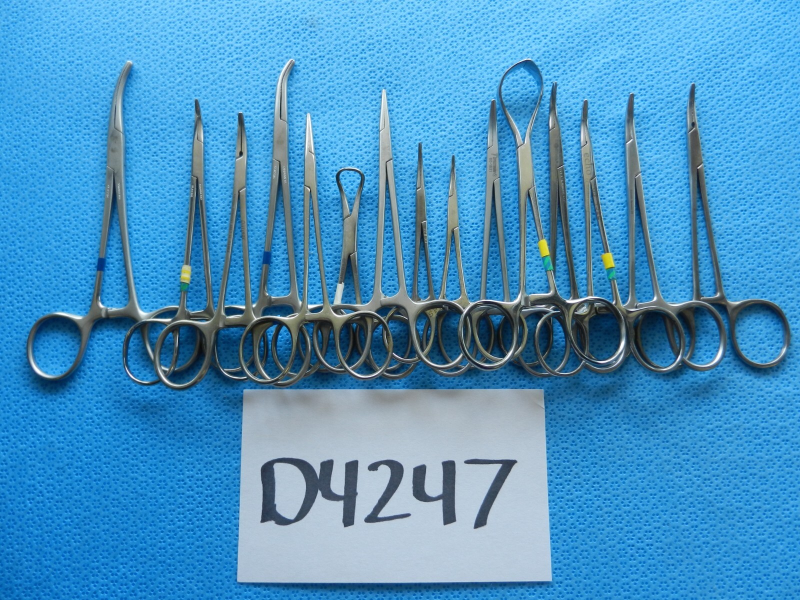 D4247 Pilling Codman Boss Surgical Forceps Lot Of 15