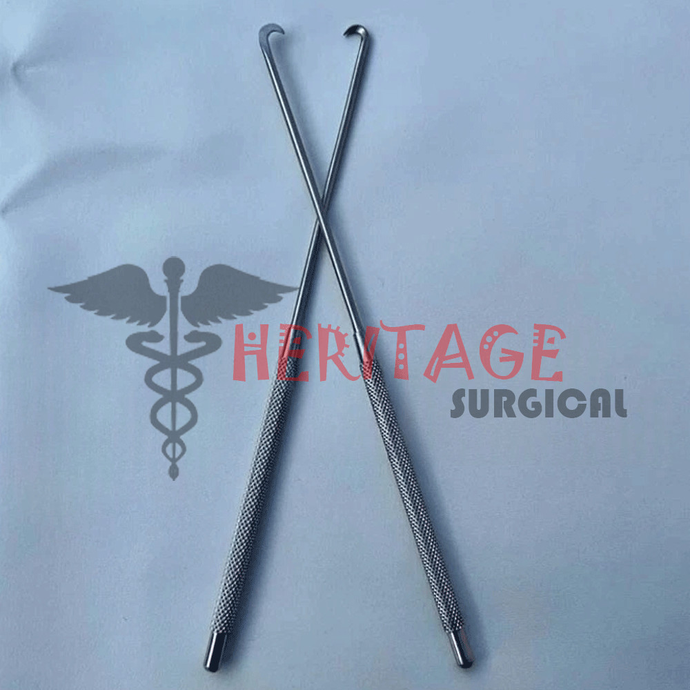 Arthroscopy Hook Knife 3mm & 5mm 4 PCs Set German Steel Arthroscopic instruments