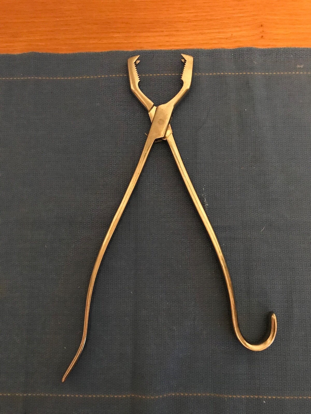 Herwig Lane bone holding forceps, 13″. Used/GC/Guaranteed