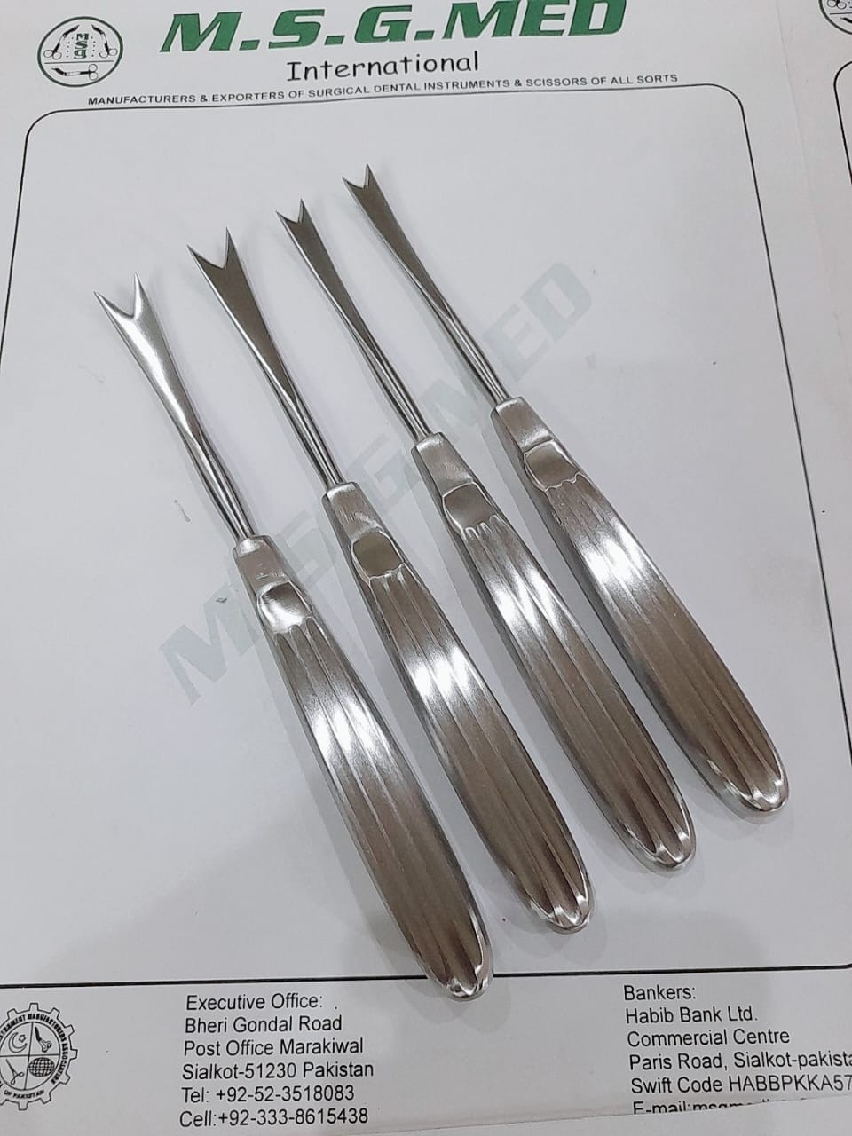 Mercian Orthopedic Plastic Surgery Obwegeser Ramus Stripper Stainless Steel 4PCS