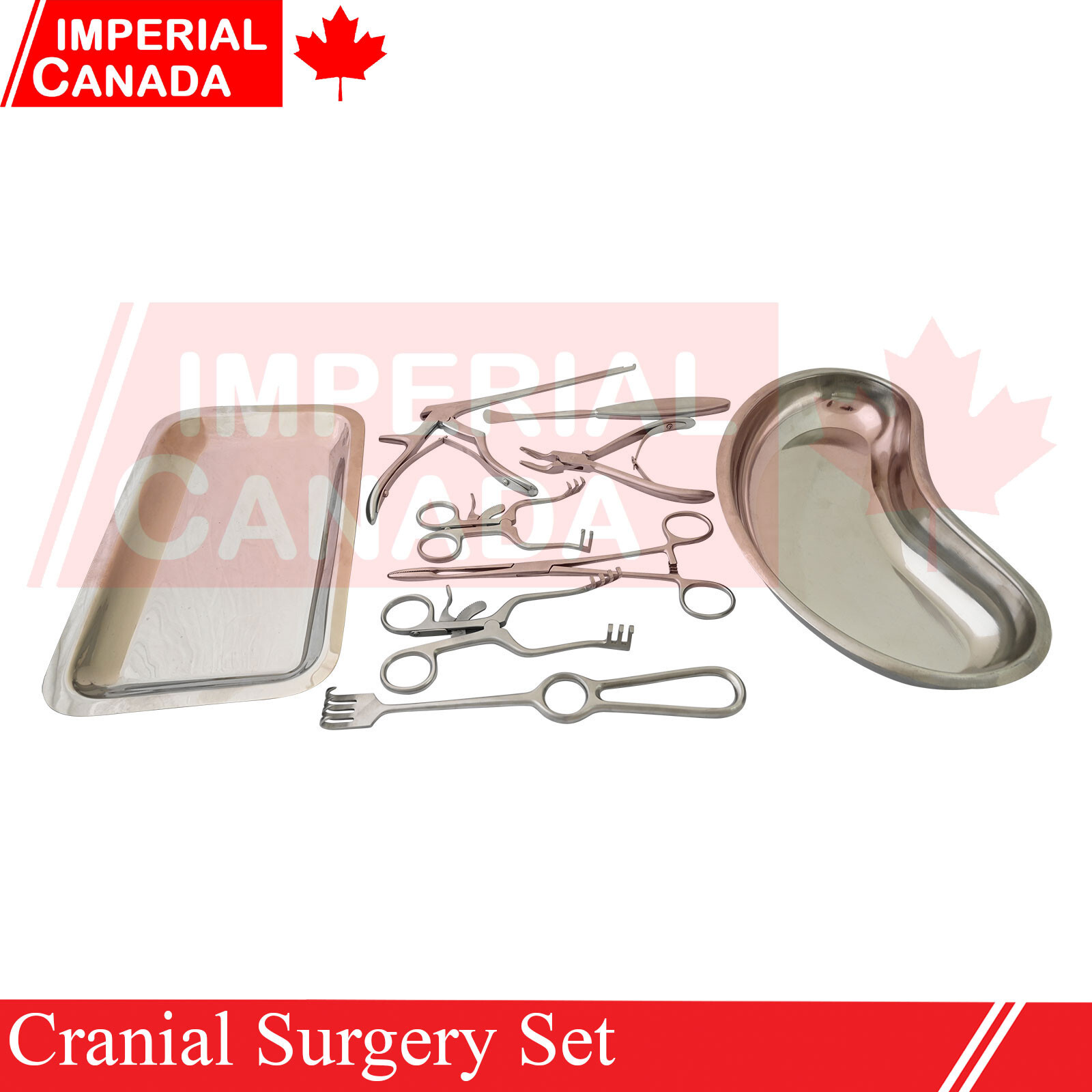 9 Pcs Cranial Surgery Set Leyla Basic Brain Neurology Surgery Kit DS-1640