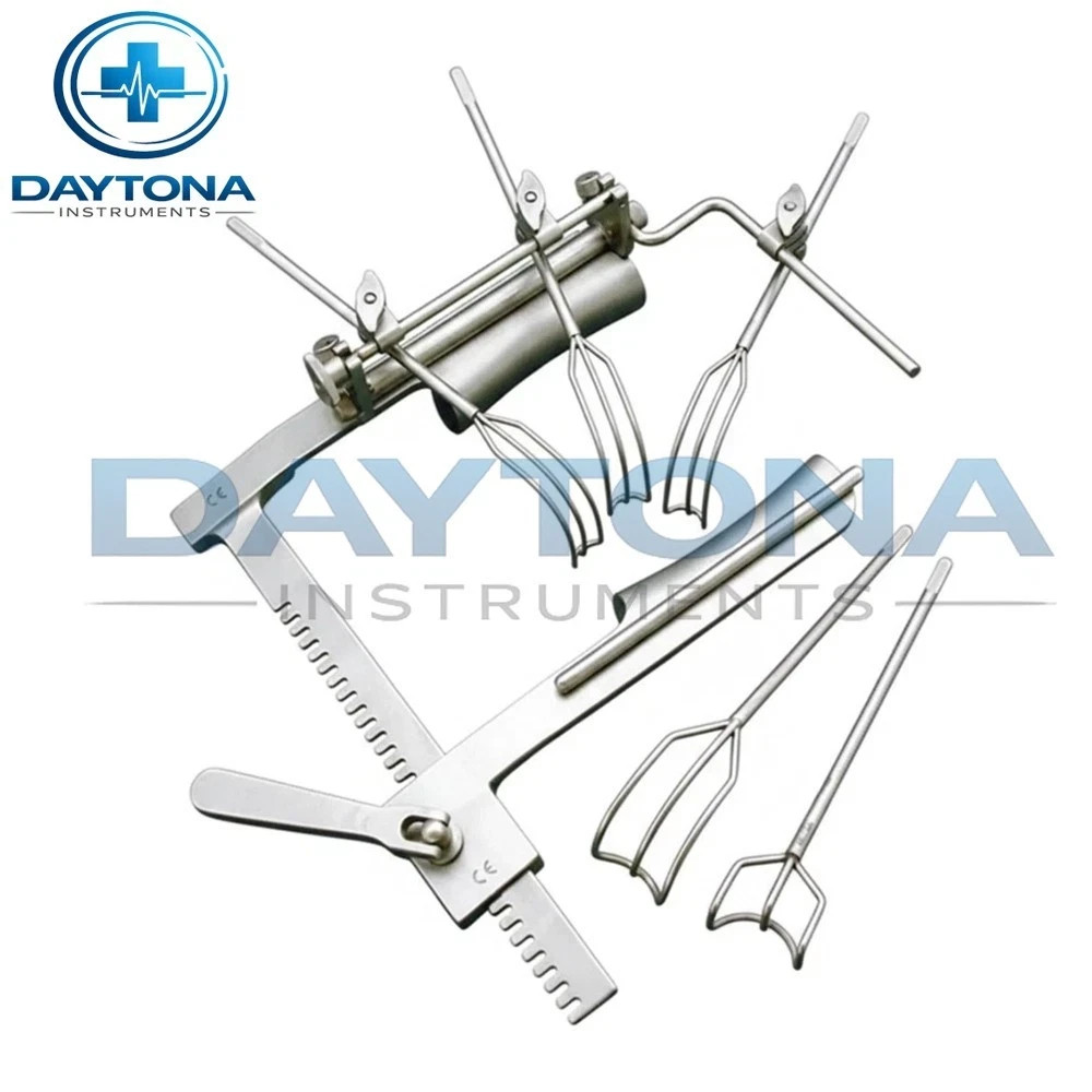 Cooley Cosgrove Mitral Valve Retractor Set Cardiac Surgical Complete Instruments