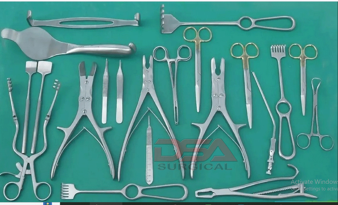 Basic Major Orthopedic surgical Instruments Set Of 21 Pcs