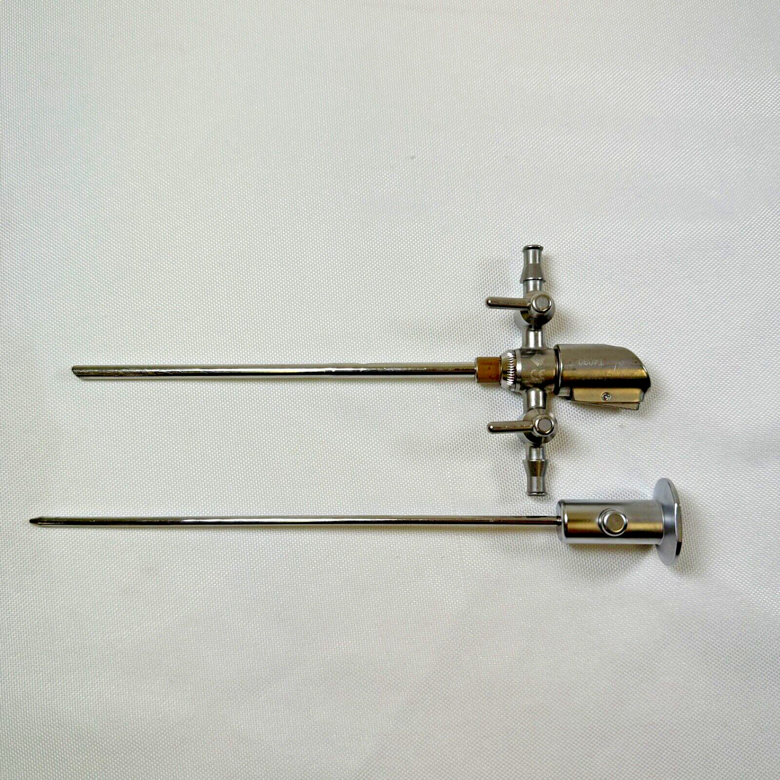 Linvatec T4030 Quicklatch Double Stopcock Cannula w/ T4902 Conical Obturator