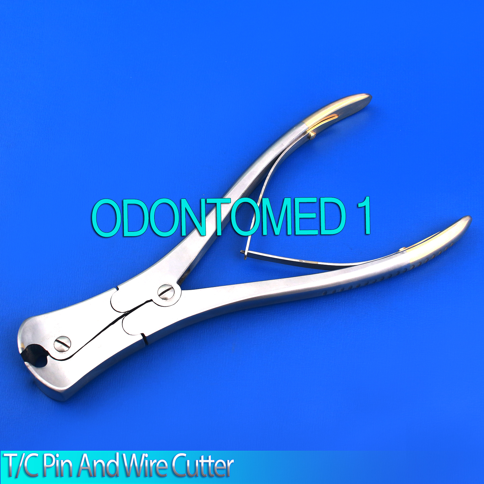 TC CANNULATED PIN AND WIRE CUTTER 9″ GOLD END ORTHOPEDIC INSTRUMENT