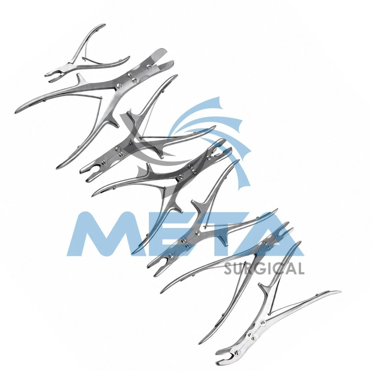 Bone Ronguers and plaster shear 7 PCs Set Orthopedic Surgical Instruments