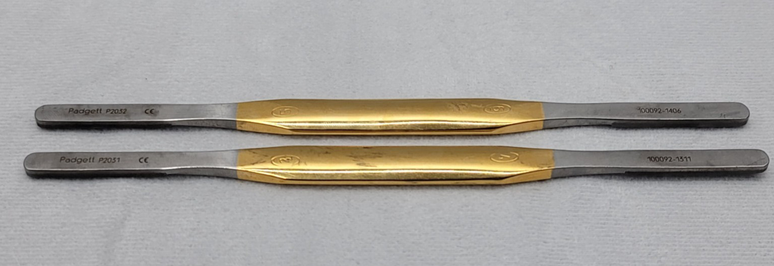 2 Piece Padgett Double Ended Nasal Rasp 8″ P2031 (3,4) P2032 (5,6)