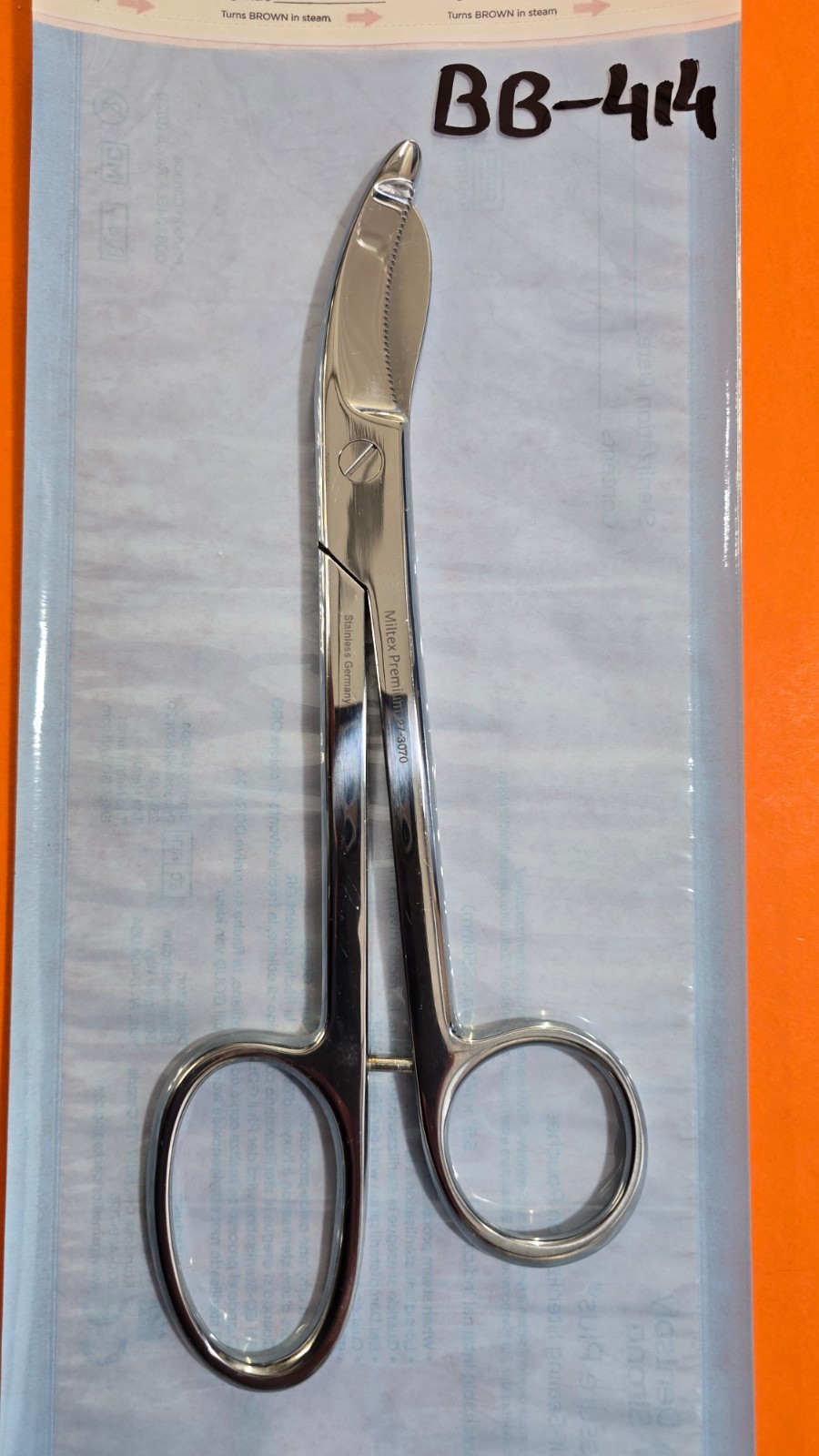 Miltex 27-3070 Orthopedic Bruns Cast Shear 9 1/4″ Serrated Blade
