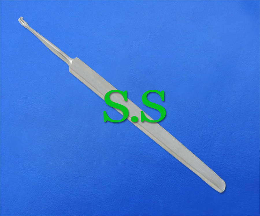 1-GUTHRIE HOOK 5″ SHARP1.5mm DERMAL SURGICAL INSTRUMENT