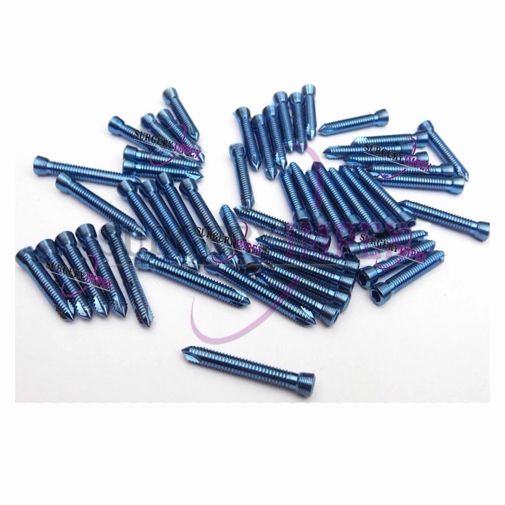 Safety Locking Screws 5mm self-tapping Titanium screws (300 pcs)